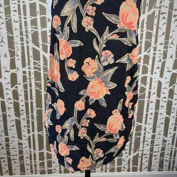 Floral Print Cross-Back Tank Top sz S - Picture 4 of 13